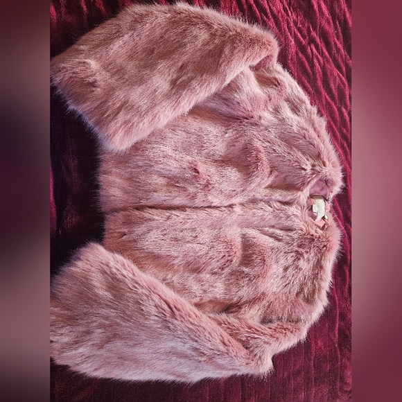 Michael Kors Jackets & Blazers - Michael Kors Short Faux Fur Coat